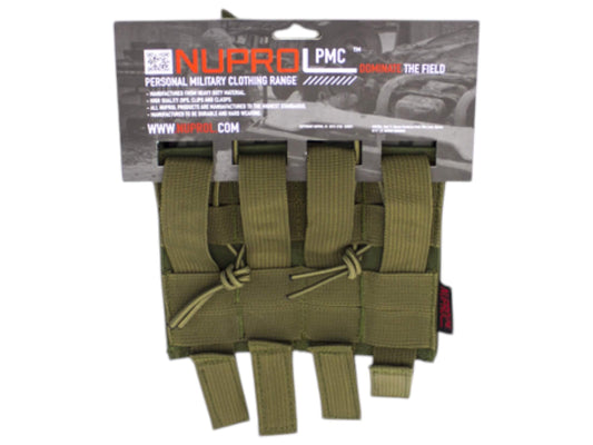 Nuprol PMC M4 Double Open Mag Pouch - Green