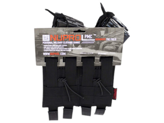Nuprol PMC AK Double Open Mag Pouch - Black