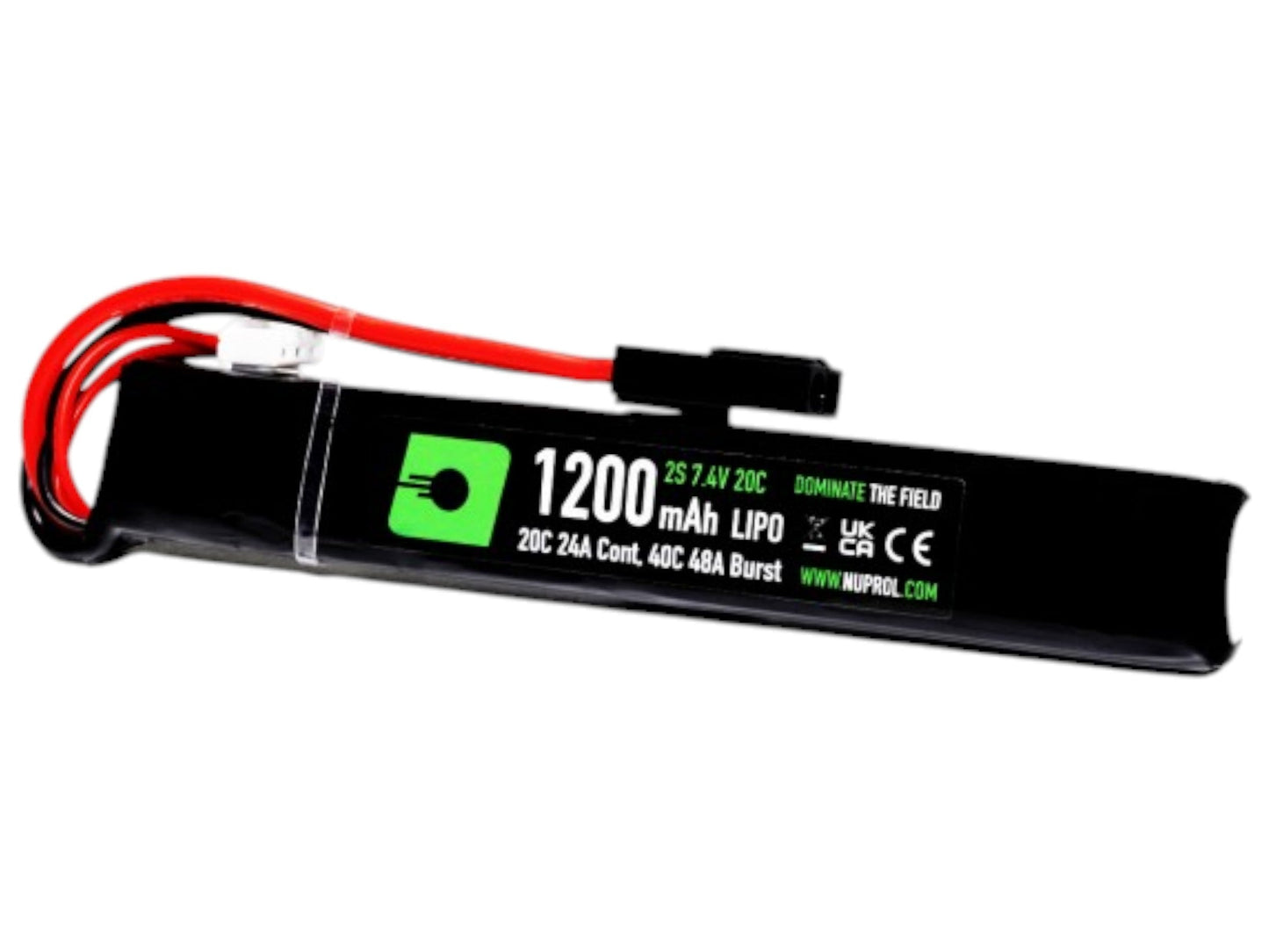 Nuprol Power 1200mah 7.4v 20c Stick Type