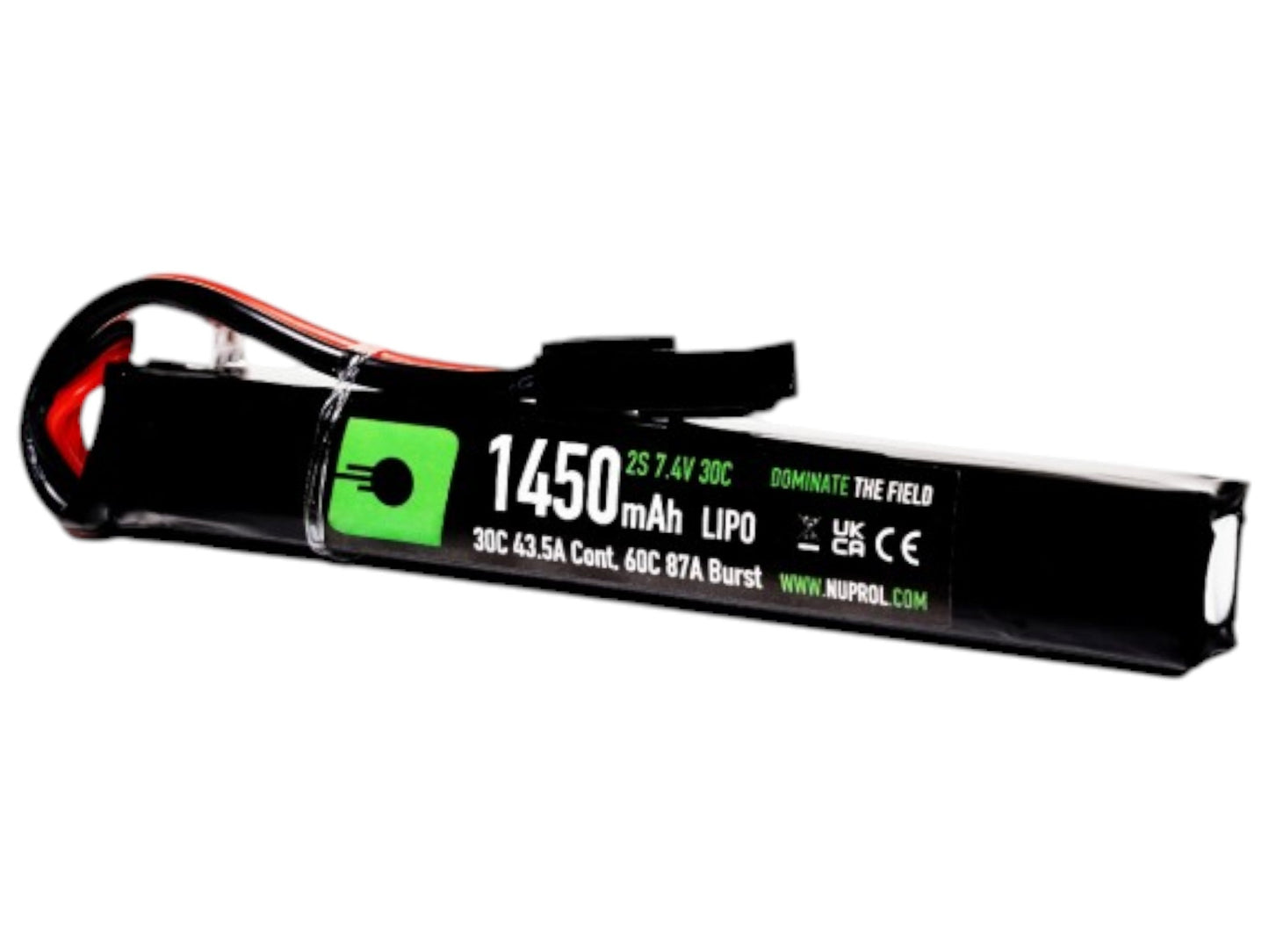 Nuprol Power 1450mah 7.4v 30c Lipo Stick Type