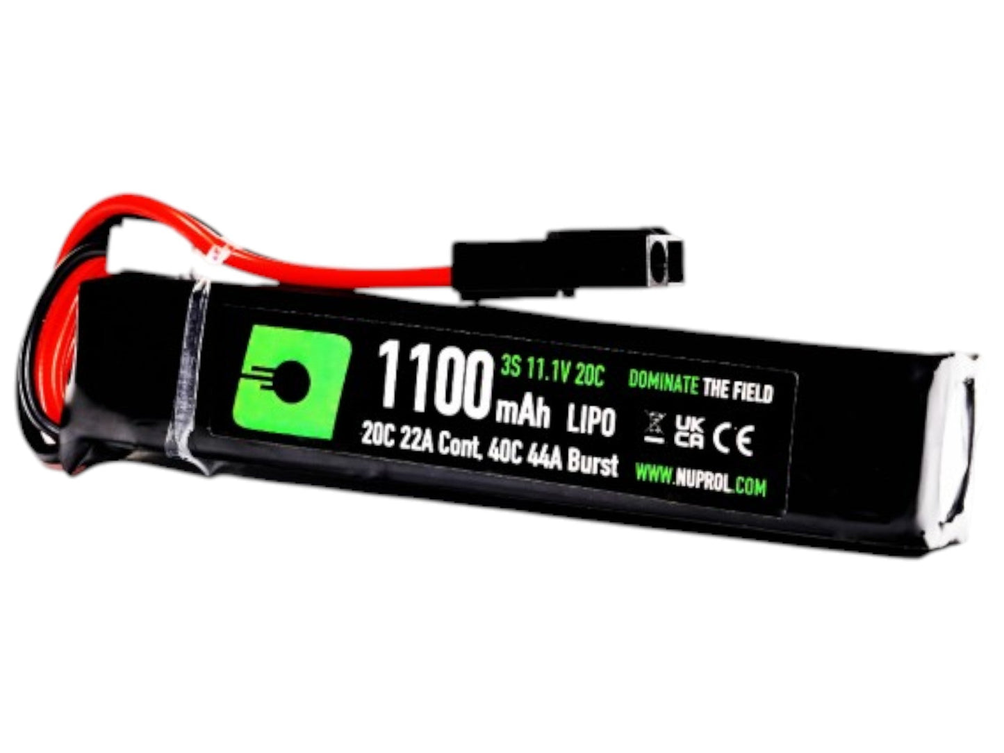 Nuprol Power 1100mah 11.1v 20c Stick Type