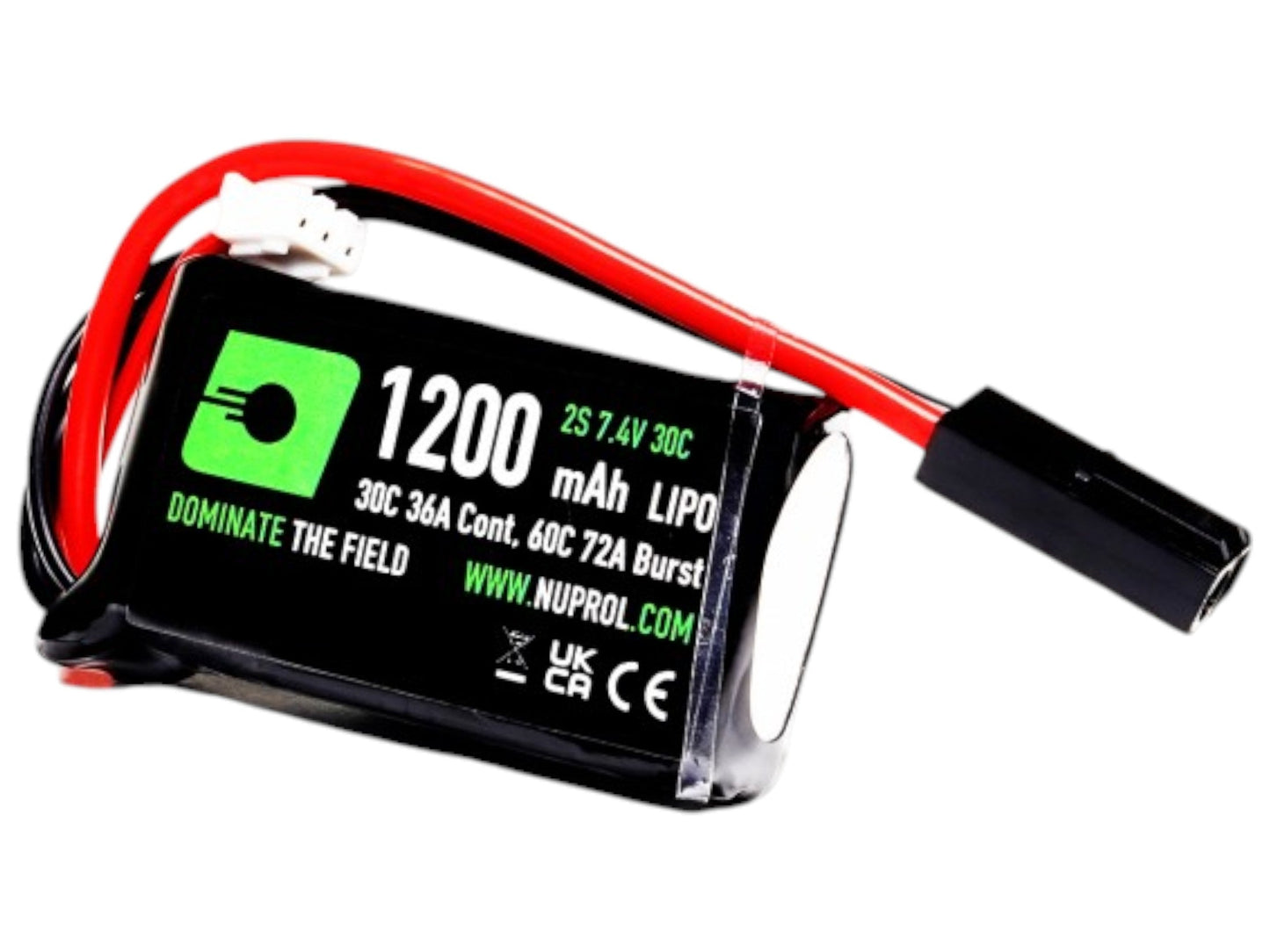 Nuprol Power 1200mah 7.4v 30c Lipo PEQ15 Micro Type