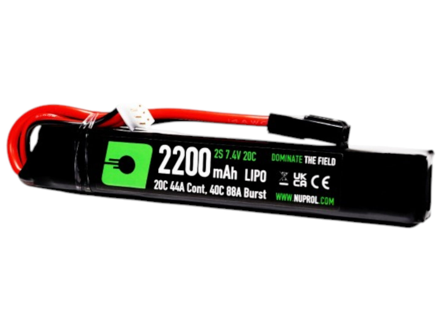 Nuprol Power 2200mah 7.4v LiPo Stick