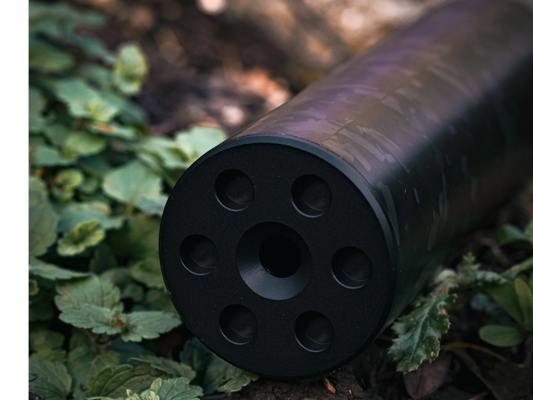 OG Carbon Fat Boy 50 Suppressor — Forged Carbon | Tracer Compatible