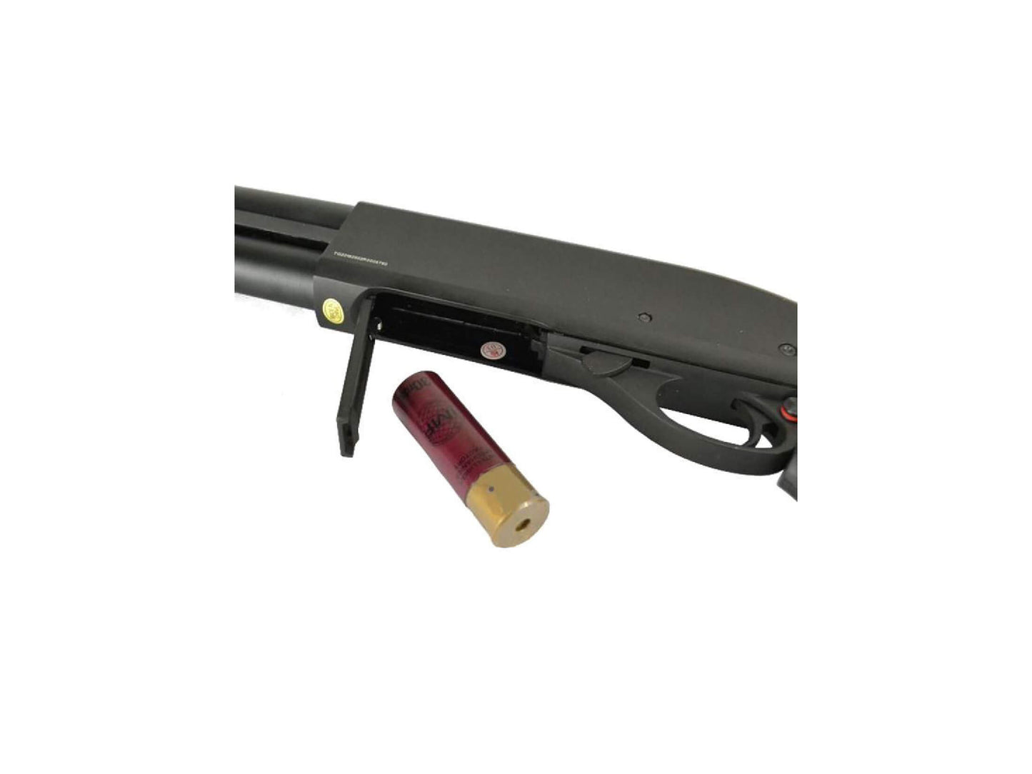 Golden Eagle M870 Breacher Tri-Shot Gas Pump Action Shotgun (Black - M8881)
