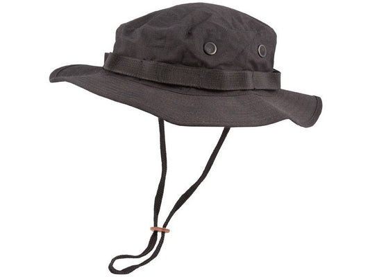 Boonie Hat - US Style Jungle Hat - Black Large