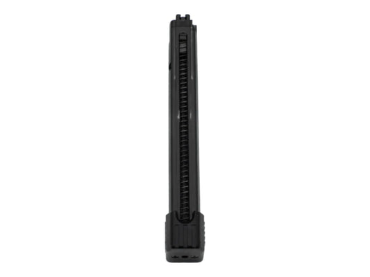 KWA TAC-9 gas magazine viewed from the feed lips, slim profile