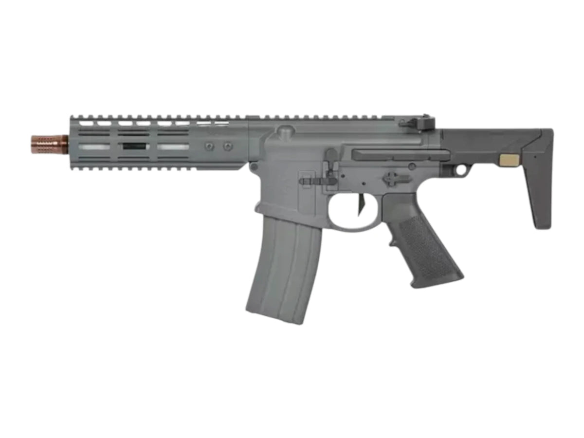 EMG x Double Eagle Noveske N4 Ghetto Blaster 7.94" MWS GBBR — Sniper Grey