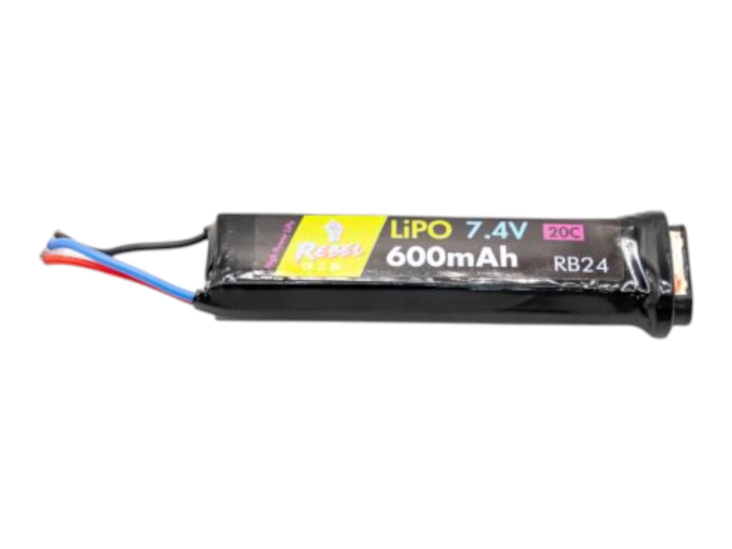 Rebel AEP battery 600mAh 7.4V for Tokyo Marui electric pistols