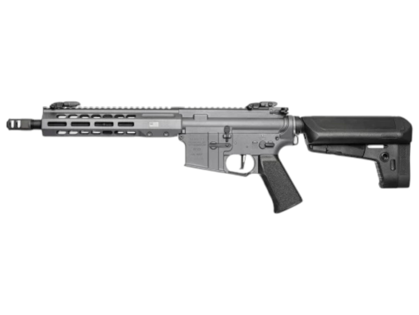KRYTAC Barrett REC7 MK3 SBR AEG - Tungsten