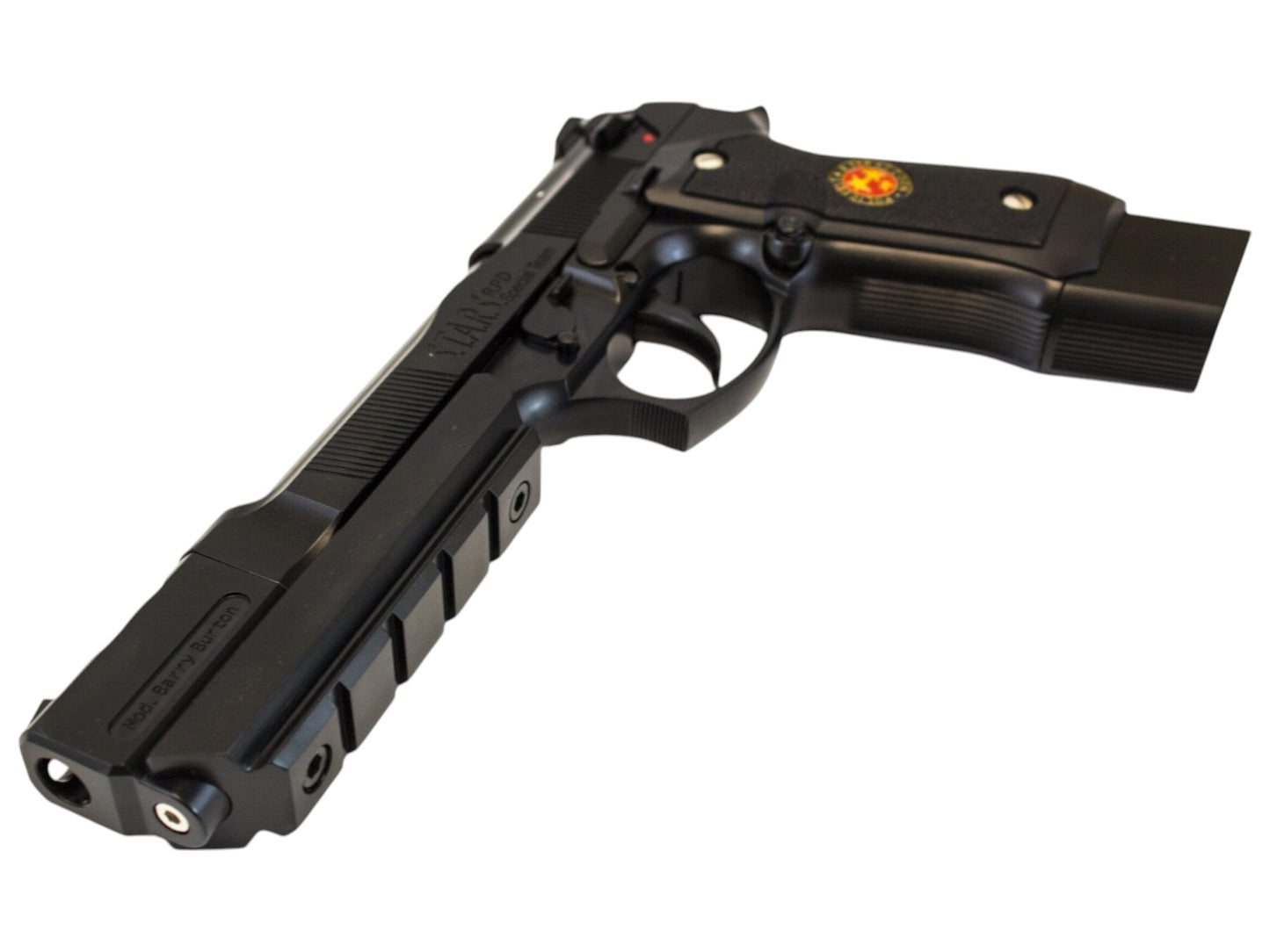 WE Biohazard M92 Barry Burton Full Auto Black Pistol