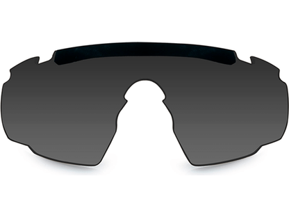 Wiley X SABER ADVANCED - Matte Black Frame - Grey/Light Rust /Vermillion Shields (3 Lenses)
