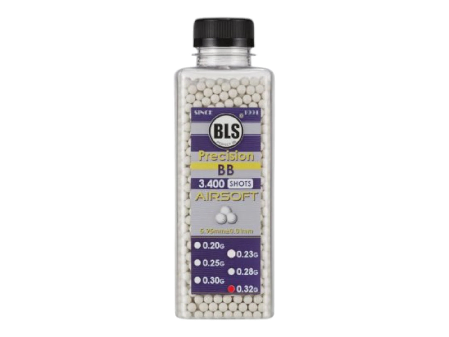 BLS Precision BBs — White (Standard Weights, Non-Bio)