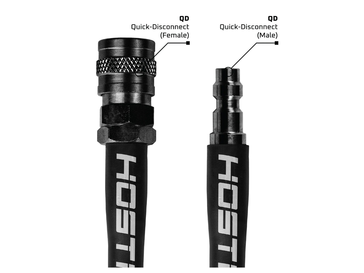 HK Army Hostile AWS Flex Remote Line 42" Hose