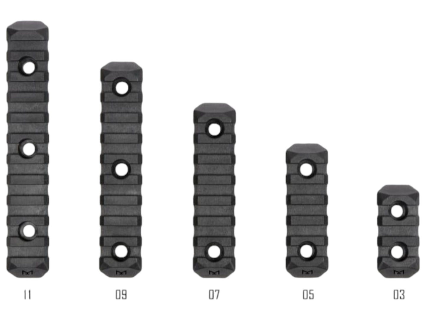 PTS Enhanced Rail 11 slot Section ERS M-LOK
