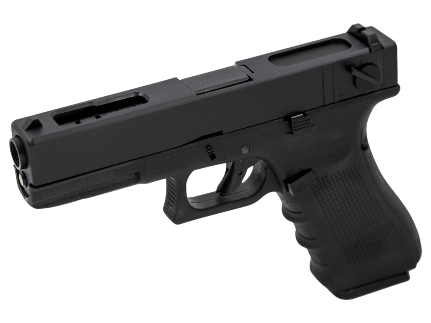 Raven EU18 Airsoft Pistol Black Full Auto GBB