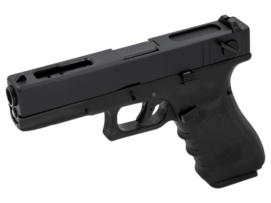 Raven EU18 Airsoft Pistol Black Full Auto GBB