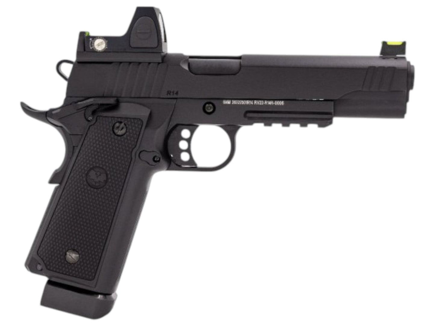 Raven Hi-Capa R14 Railed Black + BDS