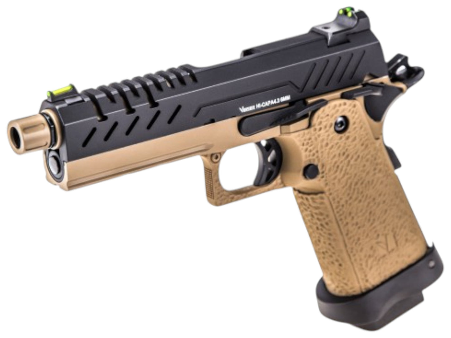 Vorsk Hi-Capa 4.3 GBB Pistol Black/Tan