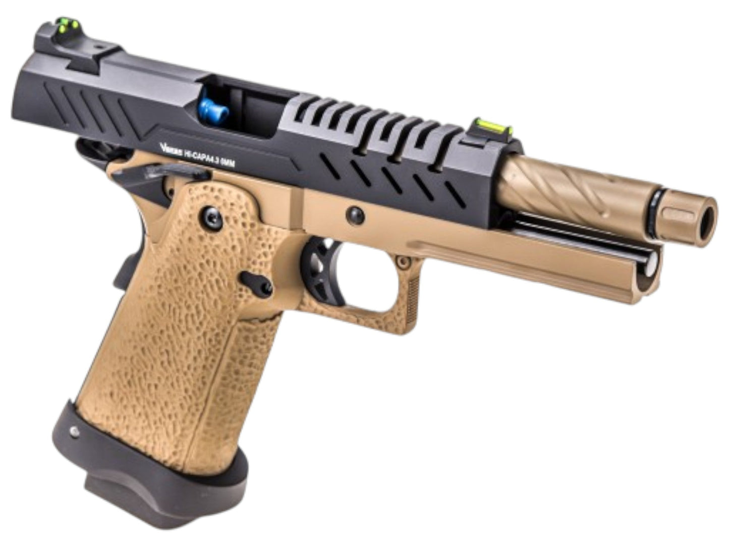Vorsk Hi-Capa 4.3 GBB Pistol Black/Tan