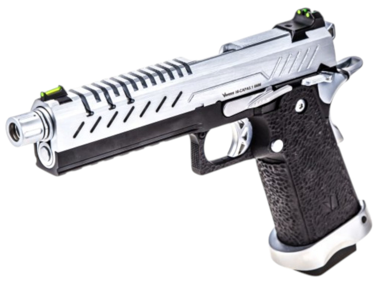 Vorsk Hi-Capa 5.1 GBB Pistol Silver/Black