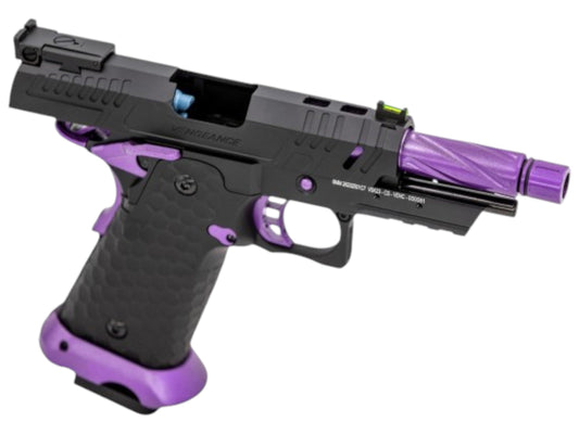 Vorsk - Hi-Capa CS Vengeance 3.8 Compact (Black) (Purple Match)