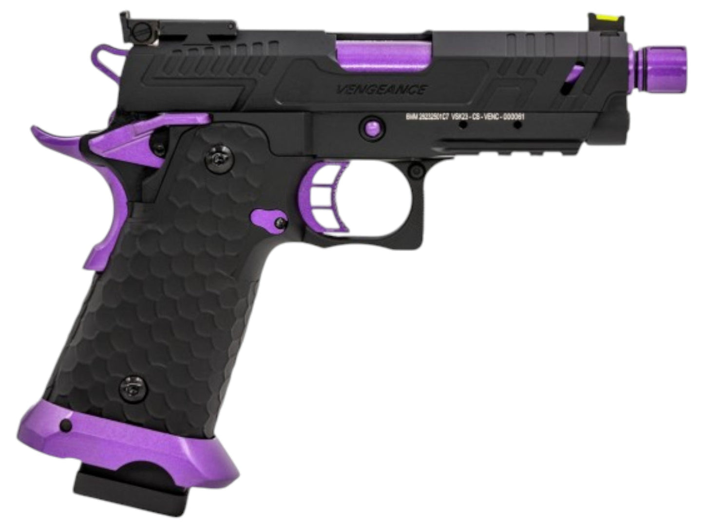 Vorsk - Hi-Capa CS Vengeance 3.8 Compact (Black) (Purple Match)