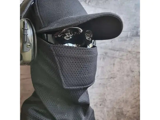 MK2 Snood Delta Mike Airsoft Black Face Cover