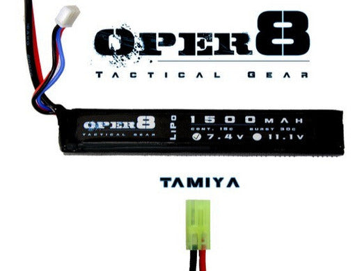 Oper8 7.4v Lipo Stick 1500MAH – Tamiya
