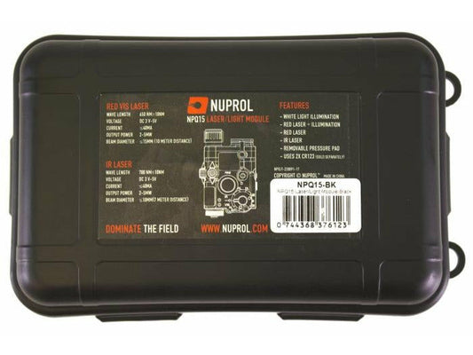 Nuprol NPQ15 Light/Laser Box - Black