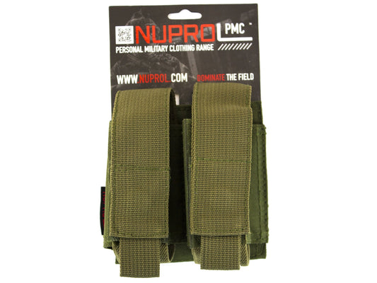 Nuprol PMC Double 40mm Pouch - Green