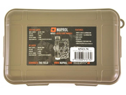 Nuprol NPQ15 Light/Laser Box - Tan