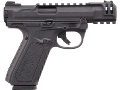 Action Army Ruger MKII Gas Blowback Pistol (AAP01C - SHORT - Black)