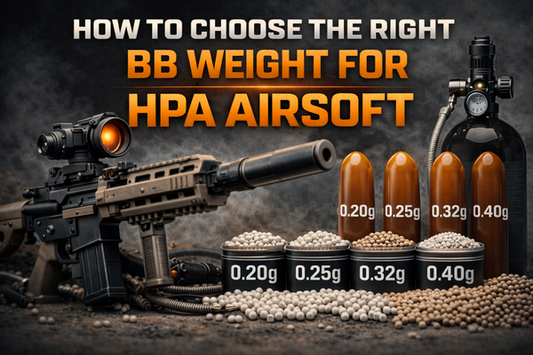 How to Choose the Right BB Weight for HPA Airsoft