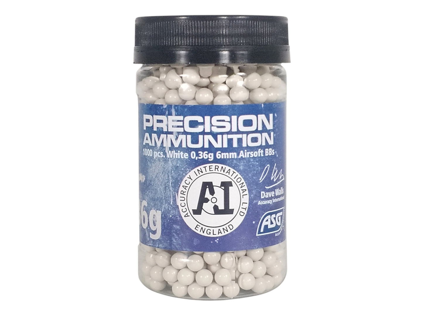 ASG BBs 0.36g 1000 Bottle