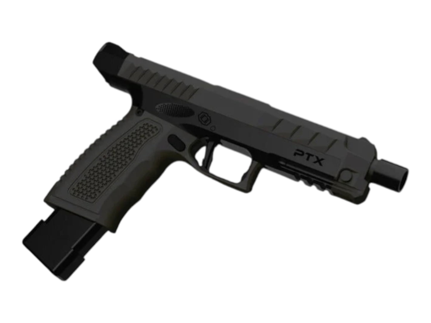 GATE PTX HPA pistol in Black, right profile