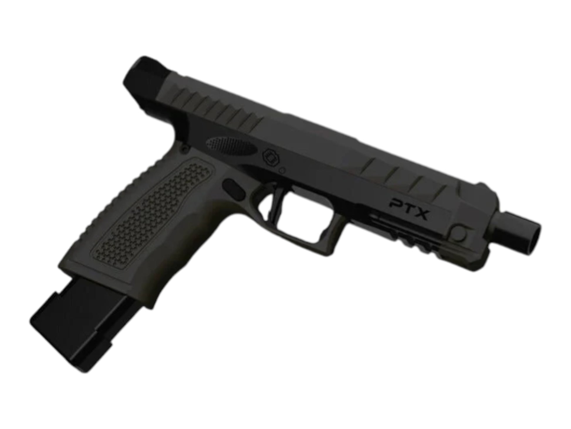 GATE PTX HPA pistol in Black, right profile