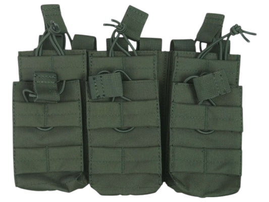 Triple Duo Mag Pouch - Olive Green
