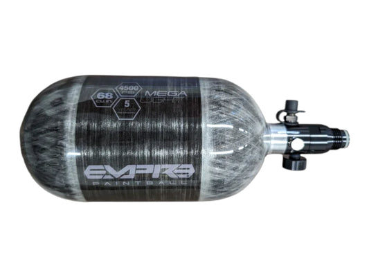 Empire Mega Light Carbon Fibre Wrap Air Cylinder — 68ci / 4500psi