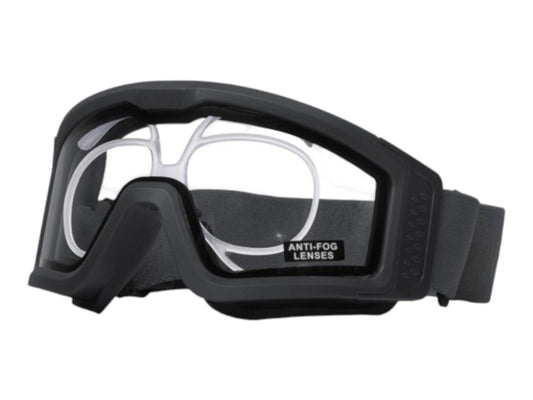 Nuprol Battle Visor RX THERMAL Dual-Lens Protective Eyewear with Prescription Insert