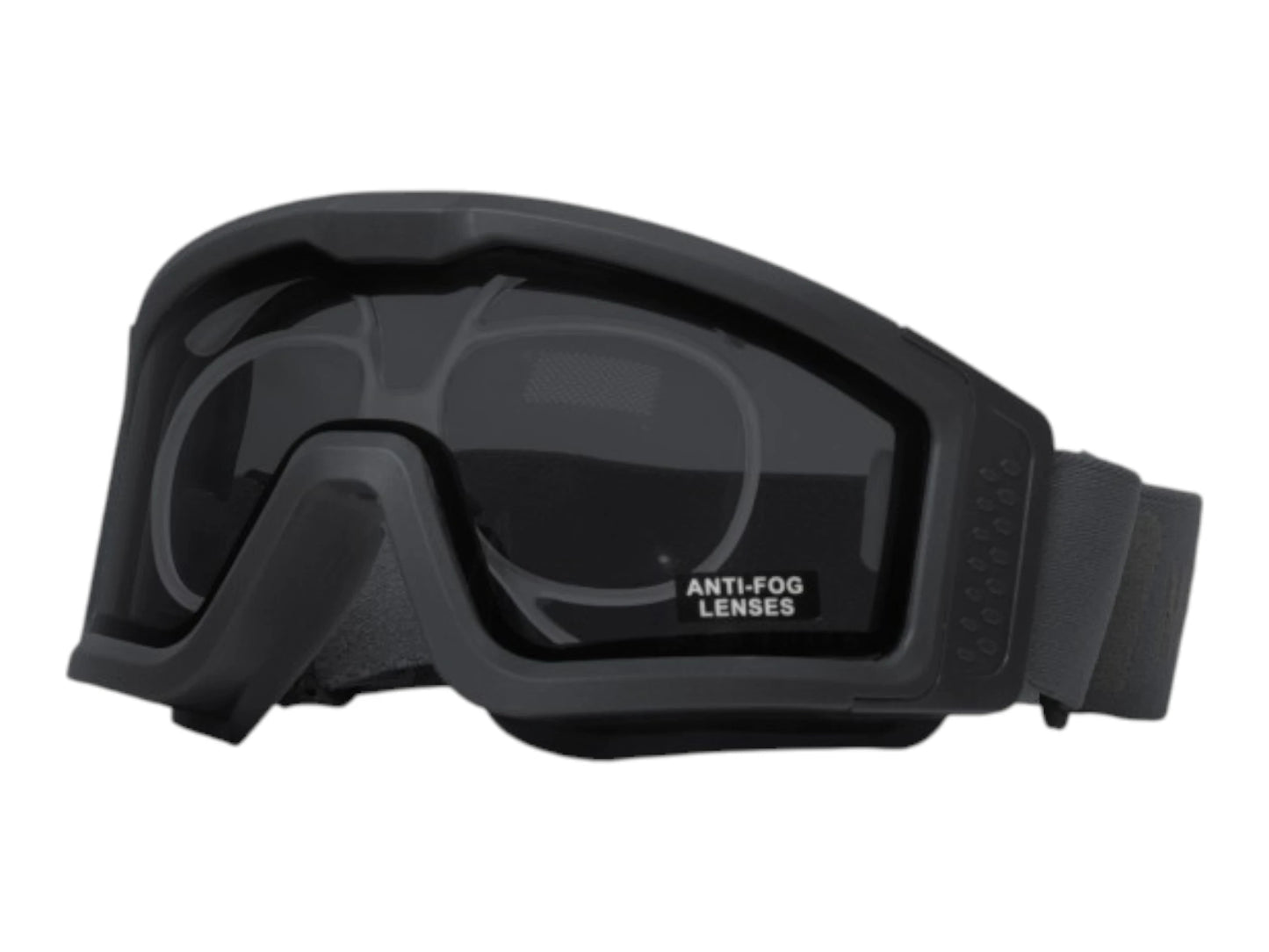 Nuprol Battle Visor RX THERMAL Dual-Lens Protective Eyewear with Prescription Insert