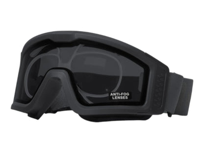 Nuprol Battle Visor RX THERMAL Dual-Lens Protective Eyewear with Prescription Insert