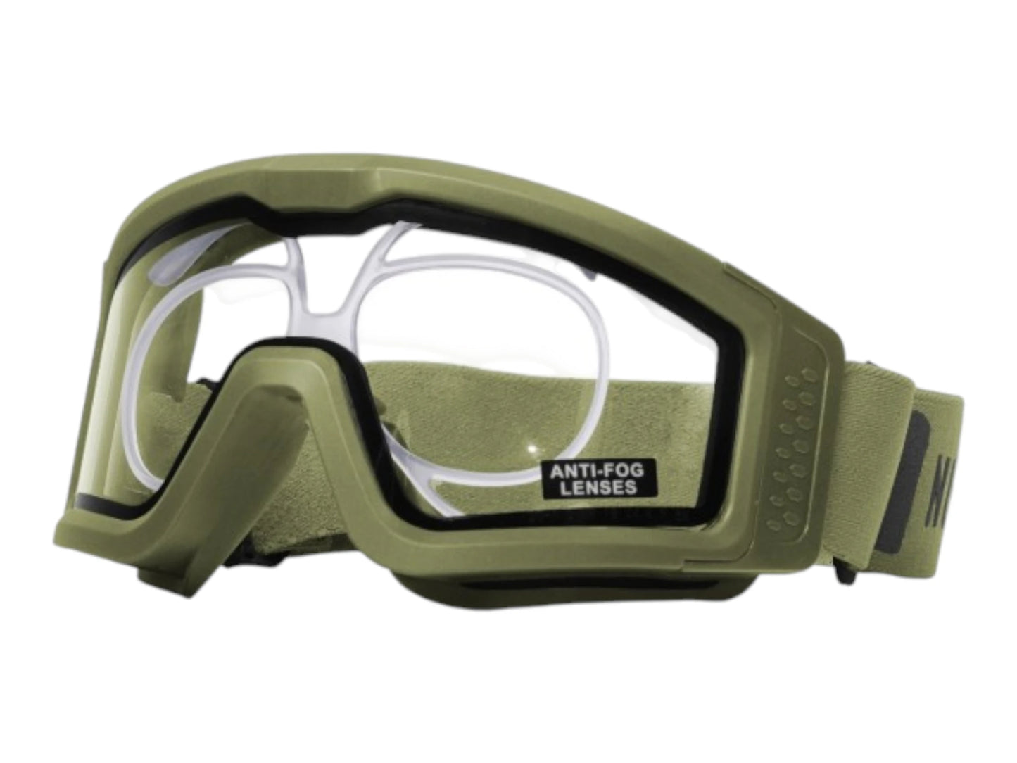 Nuprol Battle Visor RX THERMAL Dual-Lens Protective Eyewear with Prescription Insert
