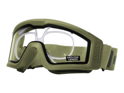 Nuprol Battle Visor RX THERMAL Dual-Lens Protective Eyewear with Prescription Insert