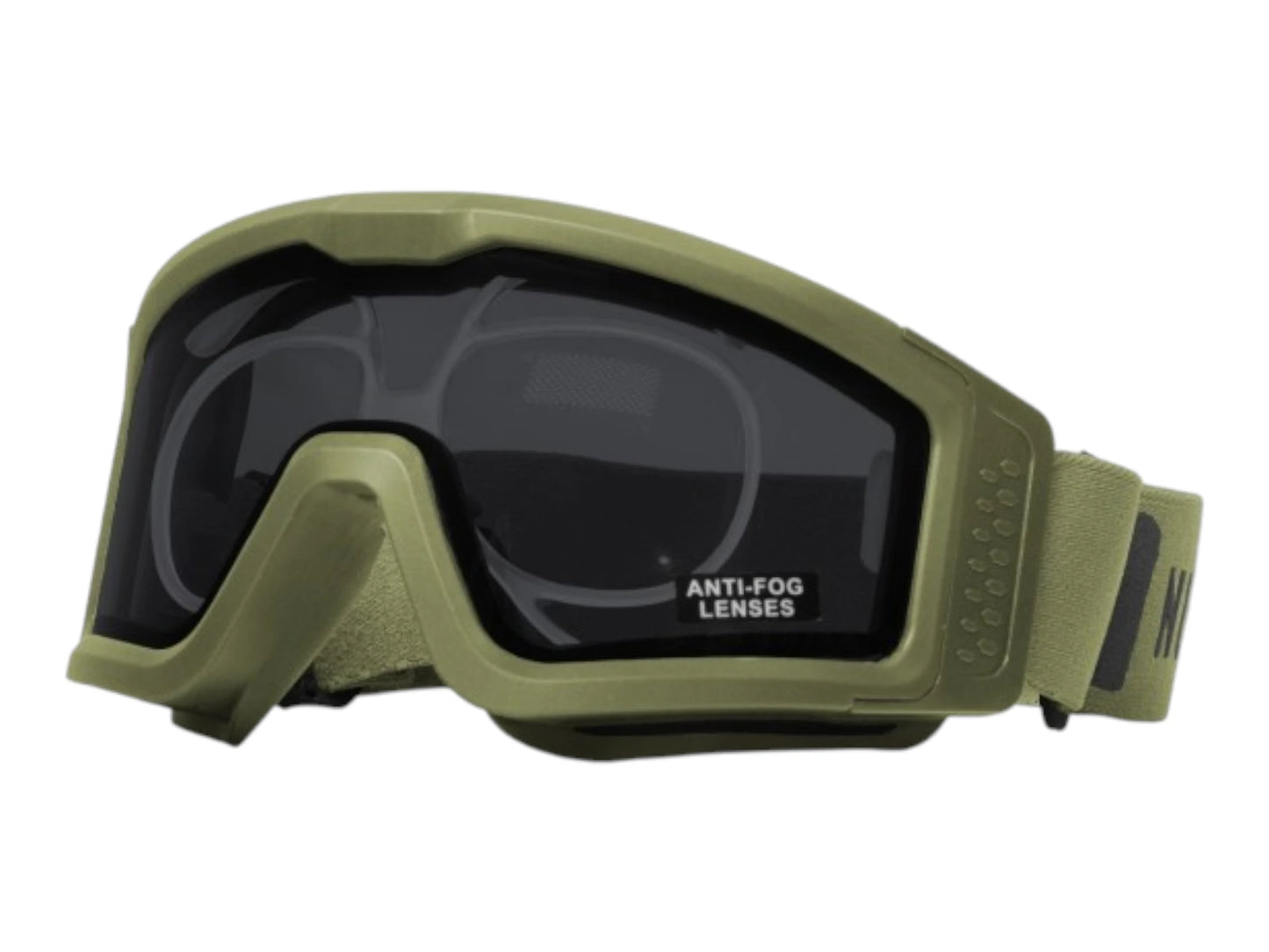 Nuprol Battle Visor RX THERMAL Dual-Lens Protective Eyewear with Prescription Insert