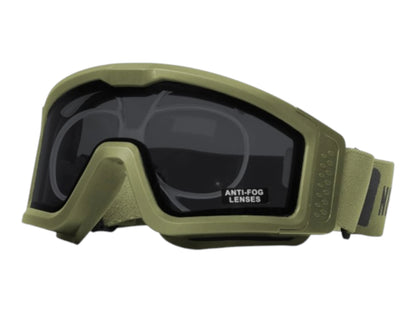 Nuprol Battle Visor RX THERMAL Dual-Lens Protective Eyewear with Prescription Insert