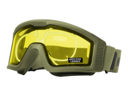 Nuprol Battle Visor RX THERMAL Dual-Lens Protective Eyewear with Prescription Insert