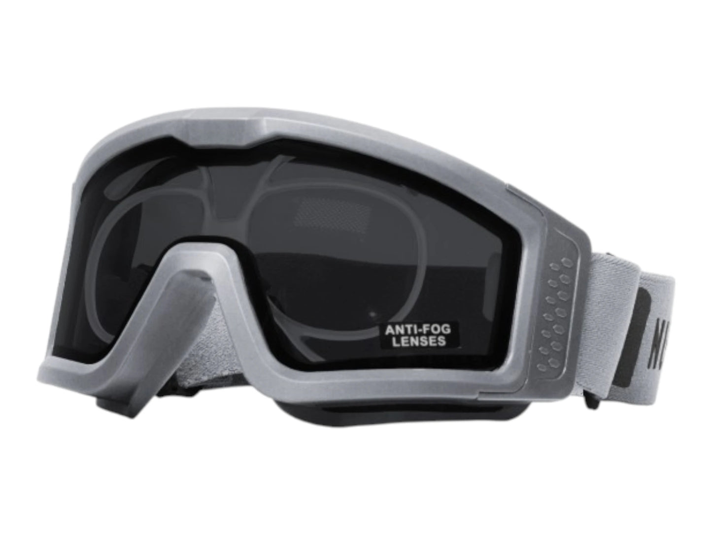 Nuprol Battle Visor RX THERMAL Dual-Lens Protective Eyewear with Prescription Insert