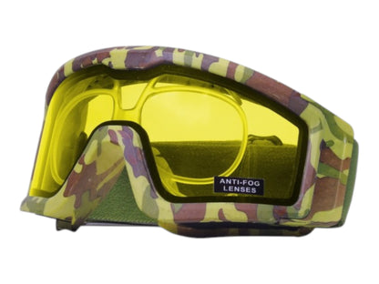 Nuprol Battle Visor RX THERMAL Dual-Lens Protective Eyewear with Prescription Insert