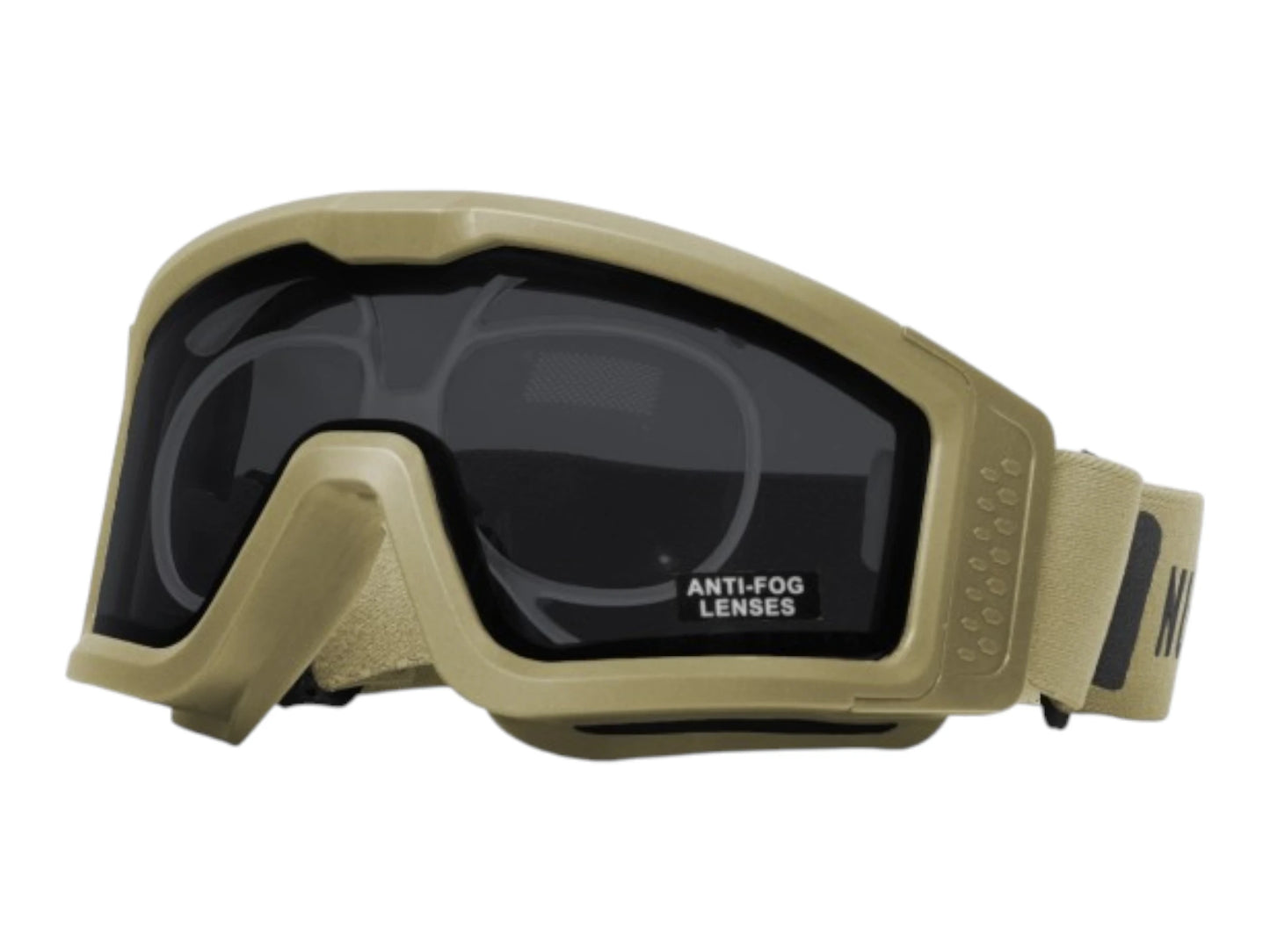 Nuprol Battle Visor RX THERMAL Dual-Lens Protective Eyewear with Prescription Insert